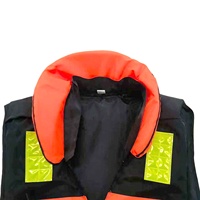 Gilet de sauvetage universel en mousse pour adulte Gilet de sauvetage à fermeture éclair 4 poches de réserve Gilet de sauvetage pour adultes Kayak Pêche Surf
