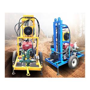 Máquina Perforadora de Pozos de Agua Subterránea Portátil KL-ZJ150, Motor Diésel de 22 HP, Profundidad de 130 m, Diámetro de 10-35 cm, Alta Eficiencia - Product Image 3