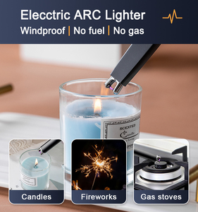 Bật lửa điện plasma di động bằng kim loại chống gió, sạc <span class=keywords><strong>USB</strong></span>, bán buôn - Product Image 5