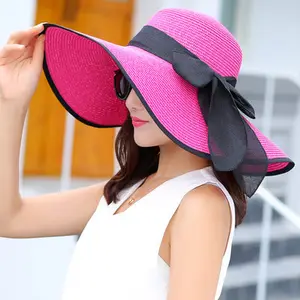 Coleta plegable con protección UV para mujer, sombrero para el sol, evento corporativo, parasol, deportes, venta al por mayor, Cubo de pesca su