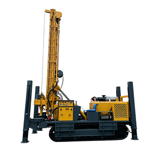 Foreuse hydraulique pour puits d'eau SY1000, <span class=keywords><strong>profondeur</strong></span> <span class=keywords><strong>1000m</strong></span>, diesel 194kW, capacité <span class=keywords><strong>de</strong></span> levage 36T, couple 14000N.m, machine <span class=keywords><strong>de</strong></span> forage sur chenilles - Product Image 3