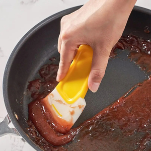 Spatule de nettoyage en silicone en gros (1 pièce) – Grattoir de cuisine, spatules à pâtisserie, outils pour nettoyer casseroles, poêles et vaisselle sale - Product Image 1