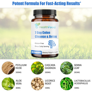 Cápsulas de Limpieza de Colon de 7 Días, Más Vendidas, con Hoja de Senna, Apoyo para la Salud Digestiva, Alivio del Estreñimiento Ocasional - Product Image 4