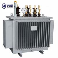 Transformateur de distribution de puissance triphasé immergé dans l'huile à enroulement en cuivre IEC 60076 6kV 11kV 500kVA 250kVA 160kVA 400kVA 1000kVA