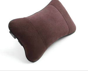Oreiller de nuque en daim italien pour siège de voiture, coussin en forme d'os pour toutes les saisons, cadeau pour voiture - Product Image 3