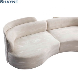 Colecciones 202603 NC Exhibitor OEM para Marcas SHAYNE FURNITURE, Mueble Modular de Sala de Estar de 2 Secciones KT-HE-2078-125LF RF de Lujo - Product Image 6