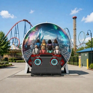 Cinéma immersif, dôme volant, plateforme de mouvement, 4K HD, structure en fibre de verre et métal, centre commercial, parc d'attractions - Product Image 1