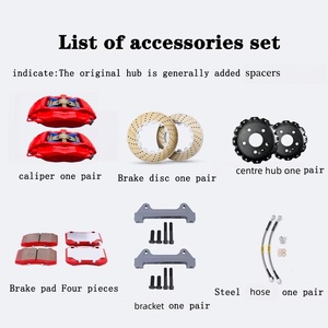 Sistemas de Frenos Automotrices F50, Juego Completo de Caliper de Freno Delantero de 4 Pistones para Toyota MK1 <span class=keywords><strong>Celica</strong></span> <span class=keywords><strong>Supra</strong></span> A40/A50, Mk2 <span class=keywords><strong>A60</strong></span>, A80, A90 - Product Image 4