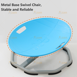 Sedia Girevole Sensoriale per Bambini, Rotazione a 360°, Giocattolo per l'Allenamento dell'Equilibrio, per Bambini Autistici <span class=keywords><strong>e</strong></span> con Difficoltà di Lavorazione Sensoriale - Product Image 2