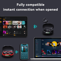 Écouteurs intra-auriculaires Earclip Premium, nouveaux écouteurs originaux Airbuds Gamer, Audifonos Bt V5.4, basses stéréo, écouteurs sans fil TWS, écouteurs sportifs