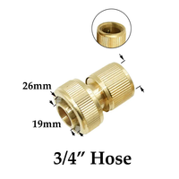 Raccord de connecteur en laiton 1/2 "3/4" 1 "adaptateur de filetage femelle/mâle raccords de tuyau d'eau adaptateur de tuyau d'eau