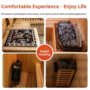 Elemento Calefactor Eléctrico Infrarrojo Halógeno de Acero Inoxidable de 380V para Sauna Automática - Product Image 3
