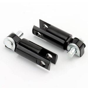Para Harley Sportster <span class=keywords><strong>Dyna</strong></span> Softail Street Glide, Piezas de Motocicleta, Soporte de Reposapiés de 2-1/2 Pulgadas, Extensor de Reposapiés - Product Image 1