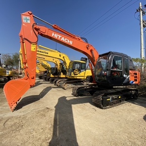 รถขุดตีนตะขาบ HITACHI120 มือสอง ยอดขายดีที่สุด สำหรับใช้งานในฟาร์มและบ้าน พร้อมเครื่องยนต์ 68 กิโลวัตต์ ความจุบุ้งกี๋ 0.6 ลูกบาศก์เมตร พร้อมเกียร์บ็อกซ์ - Product Image 1