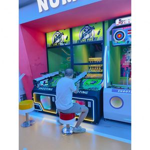 Machine d'arcade de tir à monnayeur pour 2 joueurs, pour enfants, avec jeu de boxe en anglais, pour lieux de divertissement - Product Image 6