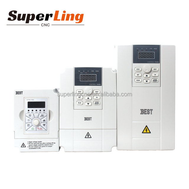 BEST Vfd Inverter 0.75kw/1.5kw/2.2kw/3.0kw/4.0kw/5.5kw Vfd 220v Single Phase to 3 Phase 380v Inverters Hybrid 3kw 5kw Inverter