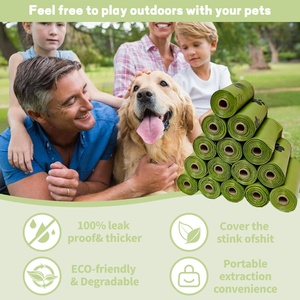 Sacs à déjections canines biodégradables écologiques de haute qualité en gros – Solution de gestion des déchets pour chiens - Product Image 3