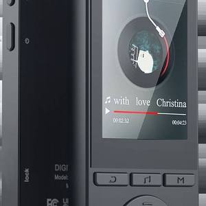 เครื่องเล่น MP3/MP4 แบบปุ่มกดขนาด 2.4 นิ้ว ความละเอียดสูง 32GB เสียงแบบไม่สูญเสียคุณภาพ ลำโพงในตัว แบตเตอรี่ใช้งานได้ 30 ชั่วโมง วิทยุ FM อีบุ๊ก เครื่องบันทึกเสียงแบบพกพา - Product Image 3