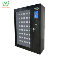 Armoire à clés intelligente RFID avec empreinte digitale/carte/code – Boîte à clés pour agence immobilière, gestion de flotte, unité de rangement murale