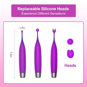 Stimulateur clitoridien vaginal et des mamelons à haute fréquence, orgasme rapide, mini vibromasseur, jouets sexuels pour femmes - Product Image 4