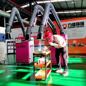 Yeni Yüksek Verimli Hava Kanalı Temizleme Dumanı Çekici 3kw 3000m3/sa Taşınabilir Mobil Toz Toplayıcı - Product Image 1