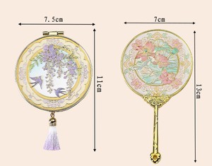 กระจกโลหะจีนโบราณแบบพับได้ ของที่ระลึกทางวัฒนธรรมและของขวัญสำหรับพิพิธภัณฑ์ - Product Image 6