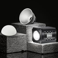 Mini lampe LED COB portable d'extérieur à double couleur avec télécommande, batterie rechargeable 36W pour la photographie et le streaming en direct