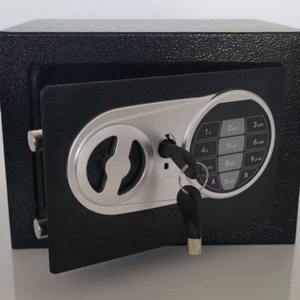 स्टील इलेक्ट्रॉनिक डिजिटल कोड और बायोमेट्रिक फिंगरप्रिंट मनी जमा सुरक्षित है होटल और होम उपयोग के लिए सुरक्षित प्रतिरोधी स्टील जमा बॉक्स - Product Image 6