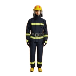 Aramidファイティングスーツ消防士用消防士制服En469 <span class=keywords><strong>4</strong></span>層3m反射ストリップNfpa 1971ジャケットとパンツ - Product Image 1
