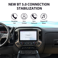 Écran Carplay Foforfor 11,6'' pour Chevrolet Silverado/Sierra 2014-2018 Android13 GPS de voiture Navi Auto DSP Lecteur multimédia radio