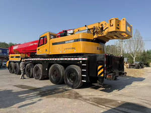 Grue de chantier 80t certifiée EPA STC800T5, grue d'occasion Sany, grue mobile tout-terrain 80 tonnes pour travaux de construction - Product Image 4