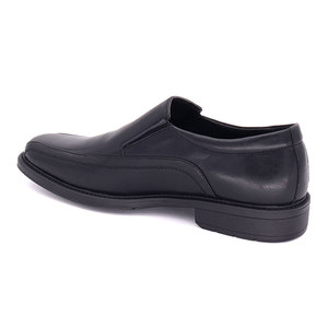 Chaussures habillées classiques haut de gamme personnalisées en cuir PU noir confortables pour hommes - Product Image 3