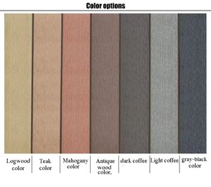 Cubierta exterior de WPC con aspecto de madera y perfil bajo impermeable para uso en exteriores | Cubiertas de piscina Tablas largas Precios competitivos de Jiangsu WPC - Product Image 5