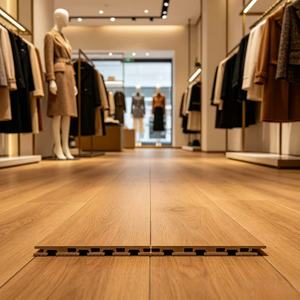 Revêtement <span class=keywords><strong>de</strong></span> <span class=keywords><strong>sol</strong></span> SPC aspect béton réaliste, style industriel, imperméable, carrelage <span class=keywords><strong>vinyle</strong></span> à clipser pour bureau - Product Image 1