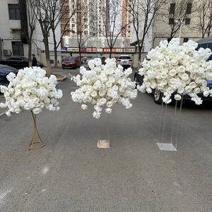 IFG לבן משי תליית פרח כדור חתונה סידורי - Product Image 6