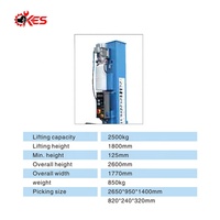 KES-DZ2700 de levage à poteau unique Colonne unique Automobile Hydraulique Livraison rapide Palan automatique mobile portable Ascenseur latéral de voiture