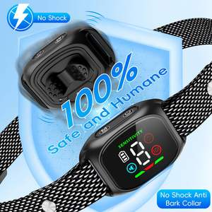 Vente en gros de colliers antiaboiement rechargeables personnalisés colliers antiaboiement pour chiens à <span class=keywords><strong>puce</strong></span> intelligente IA avec écran couleur - Product Image 4