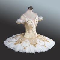Robe tutu de ballet classique pour filles avec 12 couches de variations de crêpes en tulle rigide Herta Raymonda pour la danse Made in Pakistan
