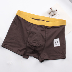 Calzoncillos bóxer estampados para hombre al por mayor tabla periódica de los elementos ropa interior de algodón Calzoncillos Bóxer cómodos - Product Image 3