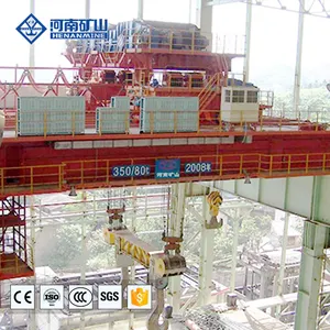 Ponte rolante de viga dupla de estrutura sólida de tecnologia avançada 80 toneladas 120 toneladas preço de venda