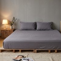Drap de mise à la terre conducteur en coton Pima 90% et fibre d'argent 10% pour protection EMF et amélioration du sommeil