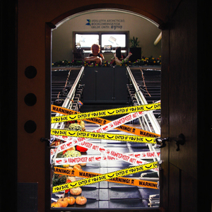 Halloween trang trí thận trọng băng trong nhà ma ám nhà Đảng cửa khu vực nguy hiểm trang trí Halloween túi nhựa - Product Image 2