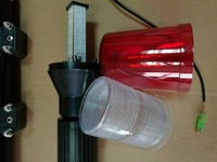 Feu arrière à LED clignotant pour moto