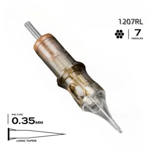 Yếu tố trang điểm vĩnh viễn hình xăm kim cơ thể nghệ thuật Tattoo Cartridge needles OEM mềm màng hình xăm kim hộp mực