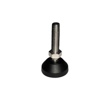Pieds de support réglables en acier inoxydable M12 M16 M18/20/24 pour machine de convoyage, pieds de convoyeur réglables, accessoires de convoyeur