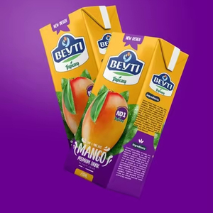 1000ml 200ml Slim Juice Brick Carton Packages - Product Image 1