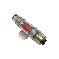 Support de fusible mini ANL 60A AFS 12V/24V en alliage de zinc, haute qualité, neuf, pour performance automobile et audio, garantie 1 an - Vente chaude