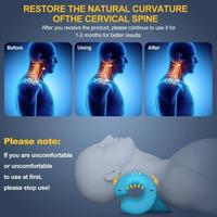 Healthpal 2026 Appareil de traction cervicale pour le cou et les épaules avec coussinets chauffants de massage relaxant et de soutien pour le cou et les épaules