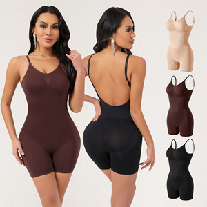 Produit transfrontalier très vendu en Europe et aux États-Unis : Legging de yoga post-partum en nylon sans couture, gainant, rehausseur de hanches et sculpteur de ventre, grande taille, <span class=keywords><strong>dos</strong></span> <span class=keywords><strong>nu</strong></span> - Product Image 2