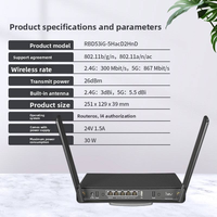 Router MikroTik RBD53iG-5HacD2HnD HAP Ac3 AC1200 Dual Band dengan 5 Port Gigabit PoE-in Out dan RouterOS
